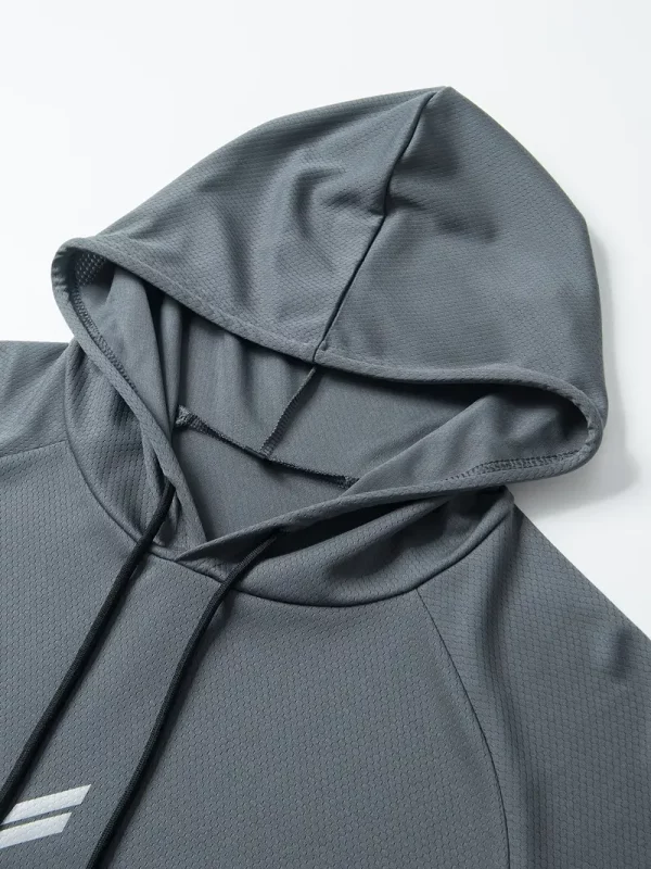 Camiseta Deportiva con Capucha para Hombre