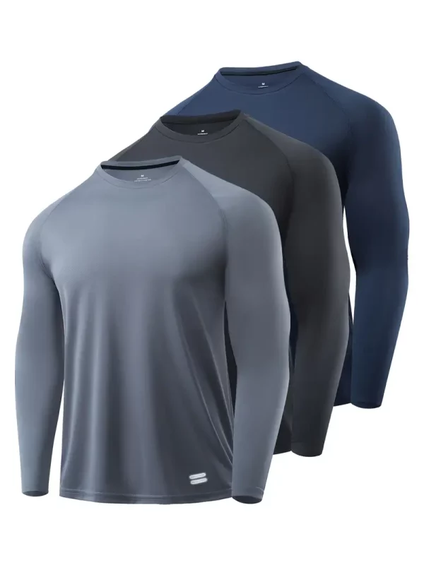 Conjunto de 3 tops atléticos para hombre